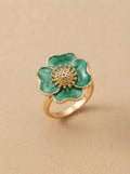 Green Bloom Ring