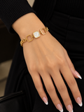 Double sided square bracelet