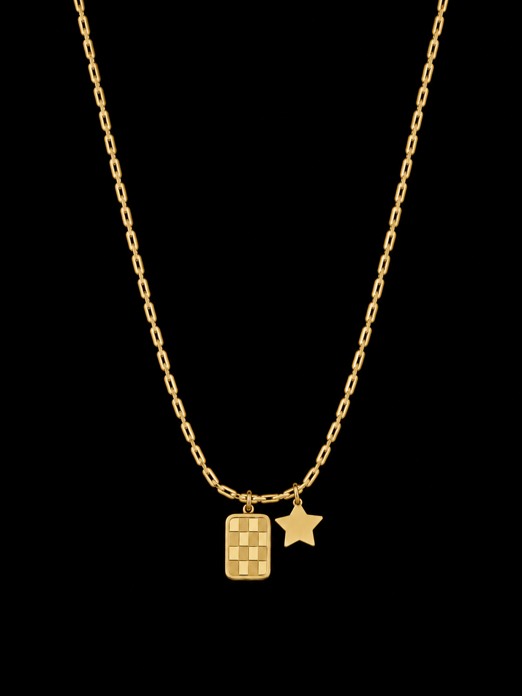 starlit gold necklace