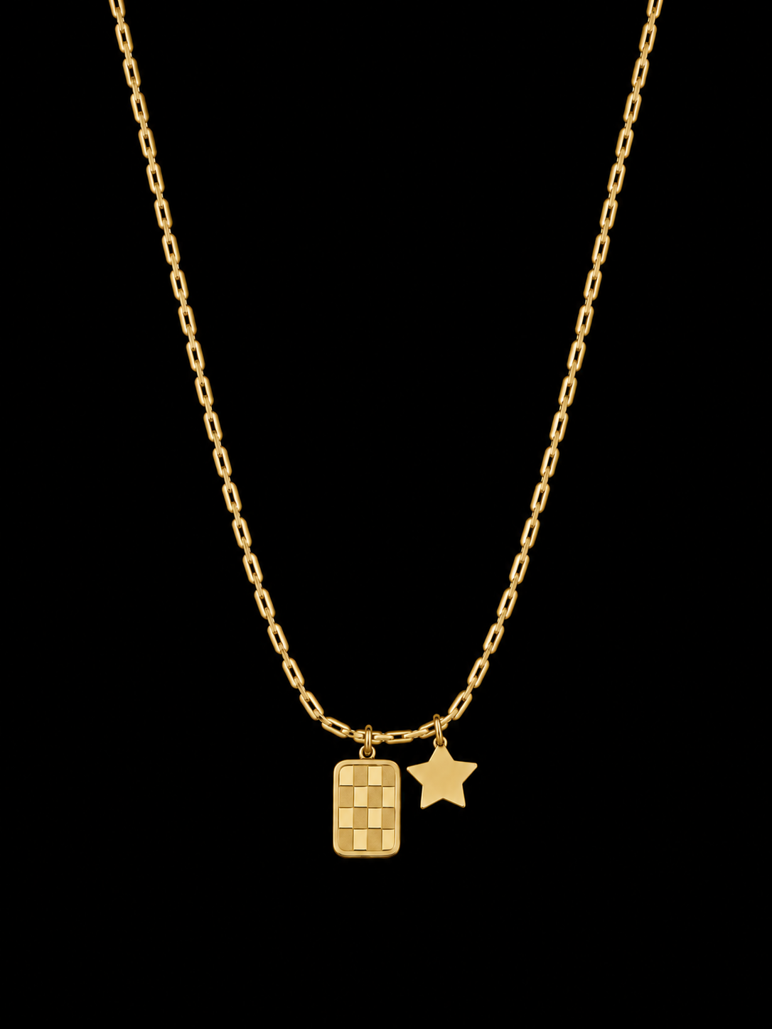 starlit gold necklace