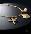 Pearl & Shell Starlet bracelet
