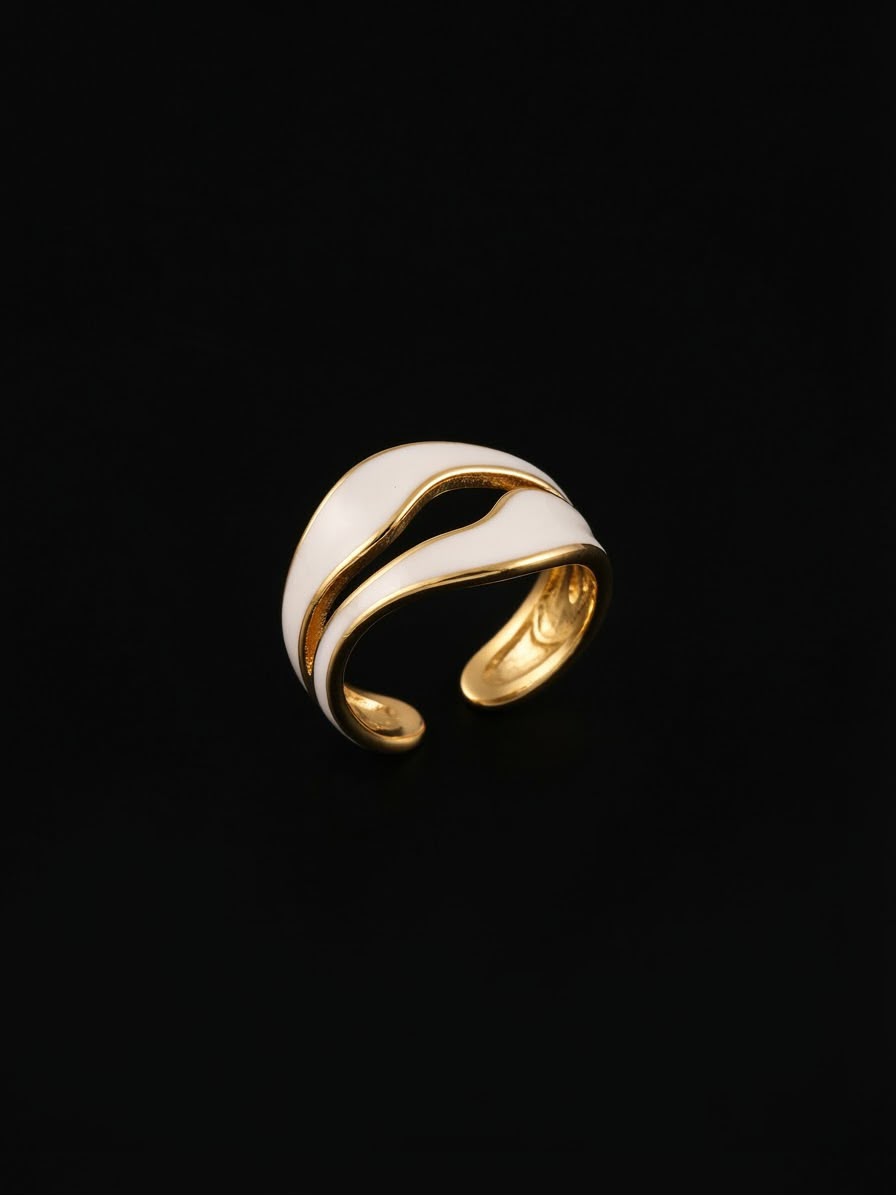 Dual wave enamel