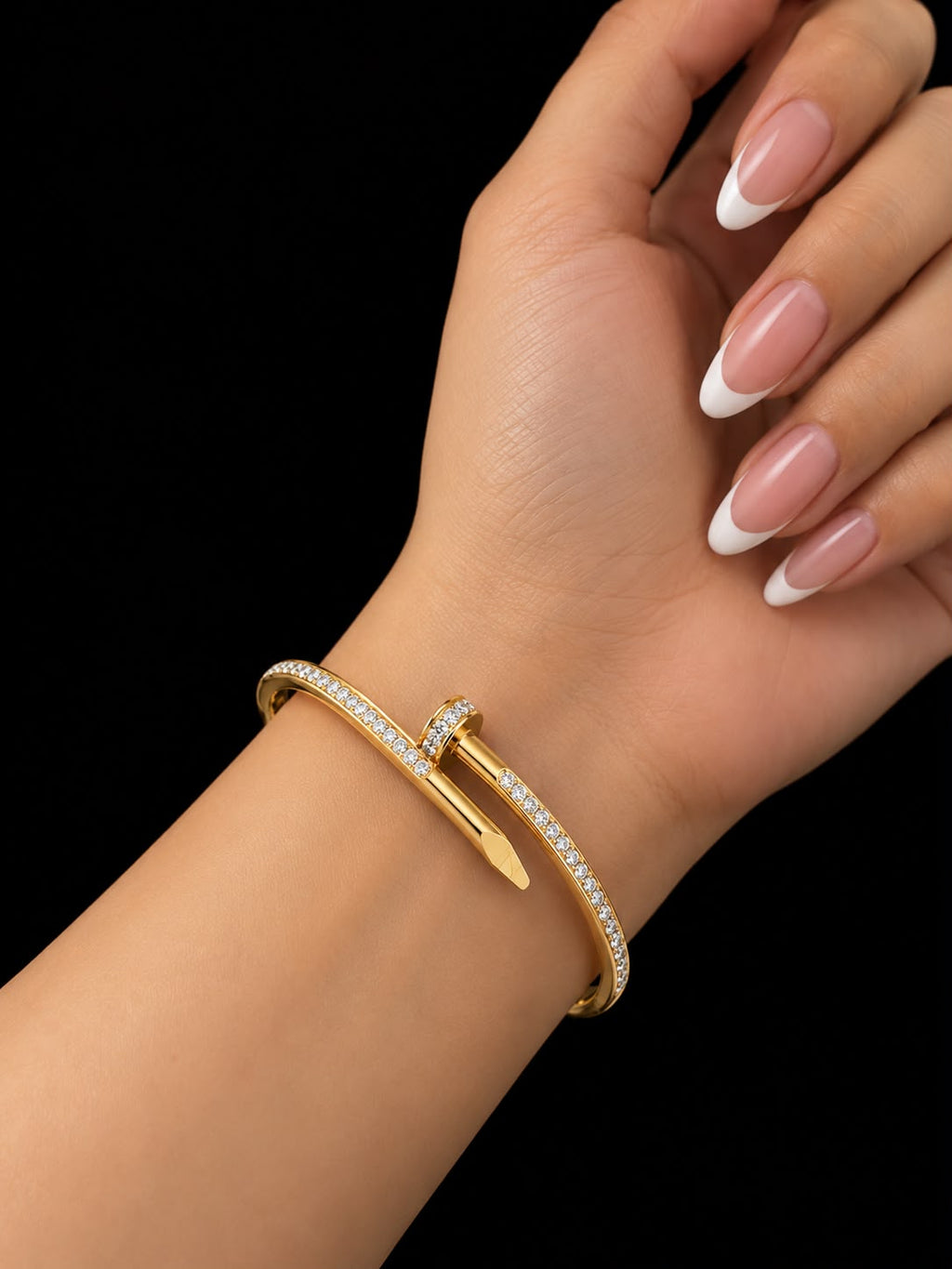 Luxe Crystal Nail Cuff