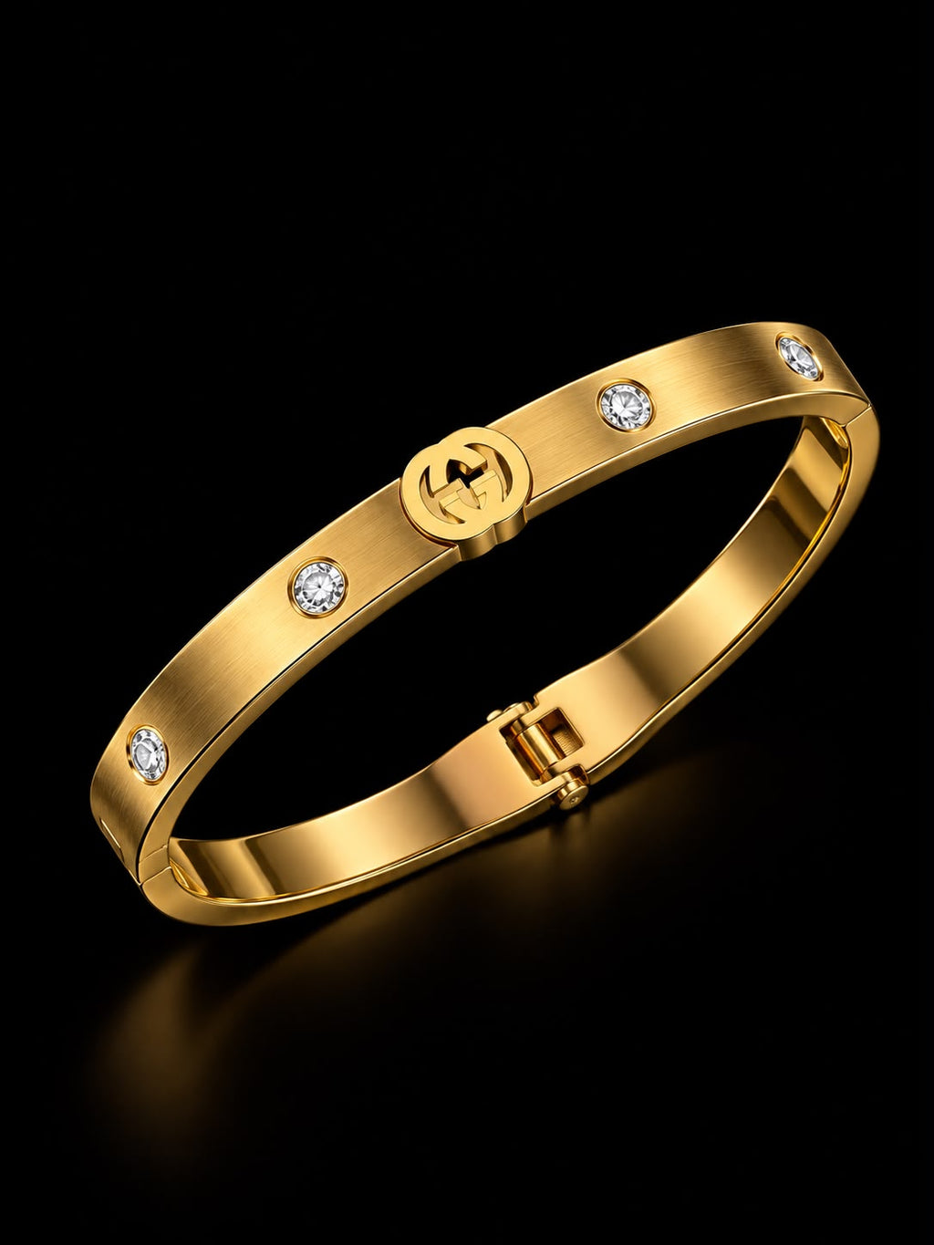 Gold Stone Handcuff