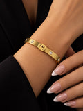 Gold Stone Handcuff