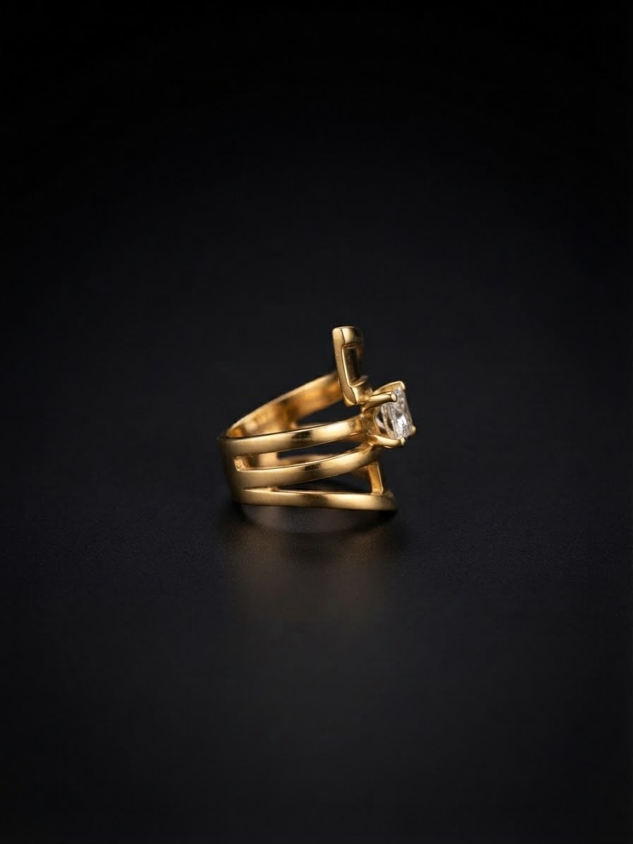 Arc Stone Ring