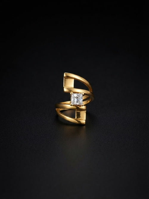 Arc Stone Ring