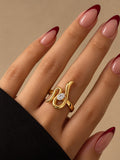 Gold Flow Ring