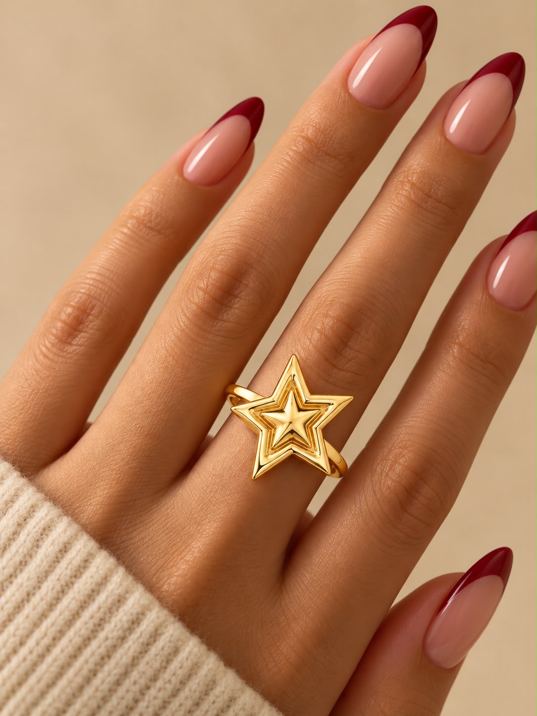 Chunky Star Ring
