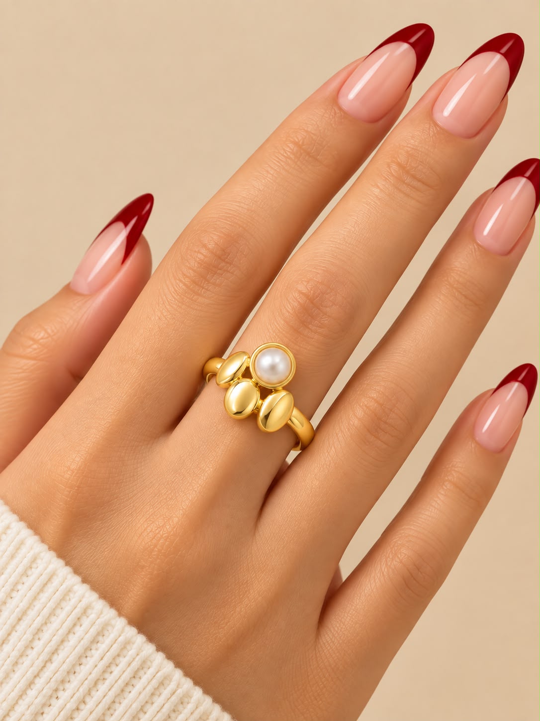 Pearl Bubble Ring