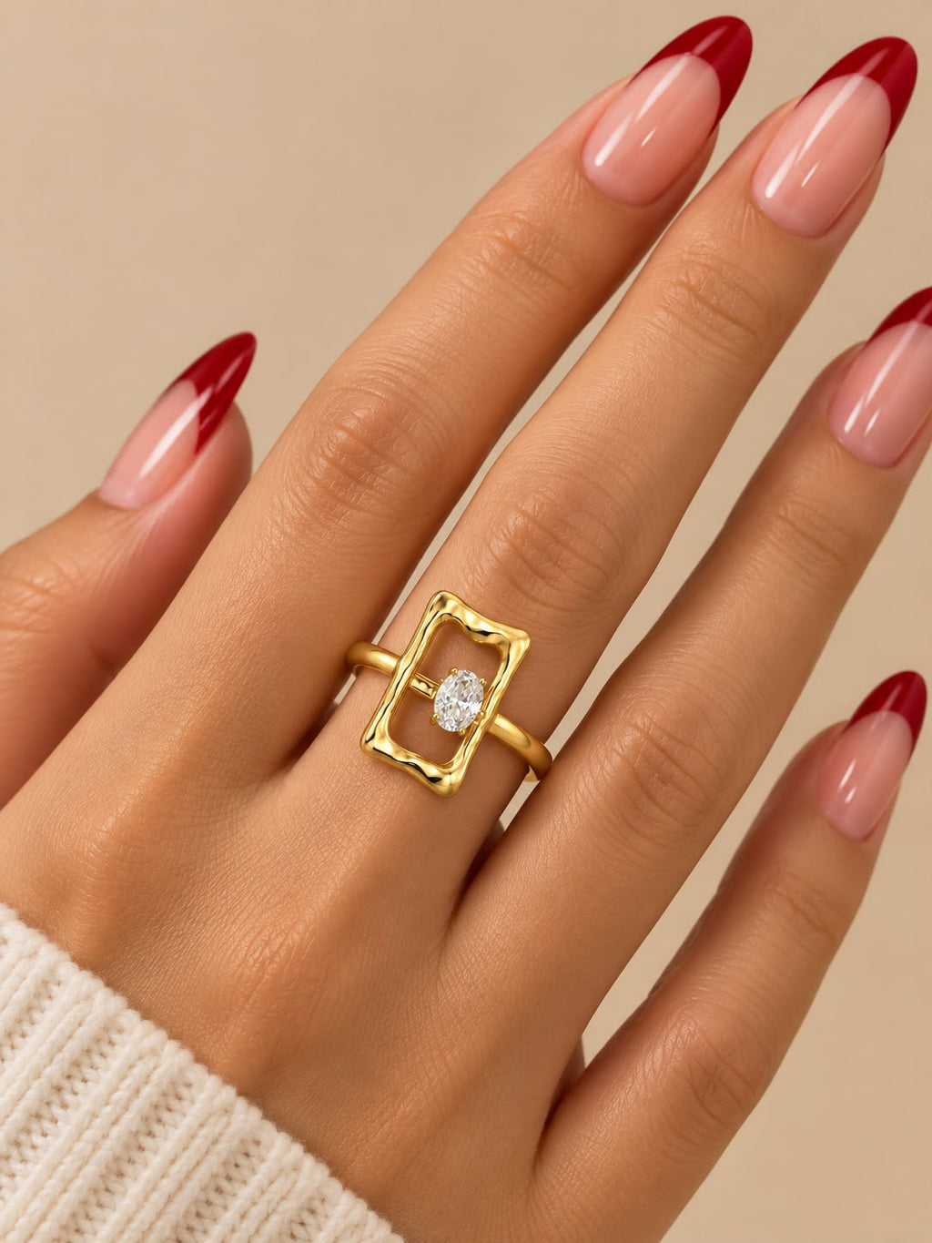 Modern Art Ring
