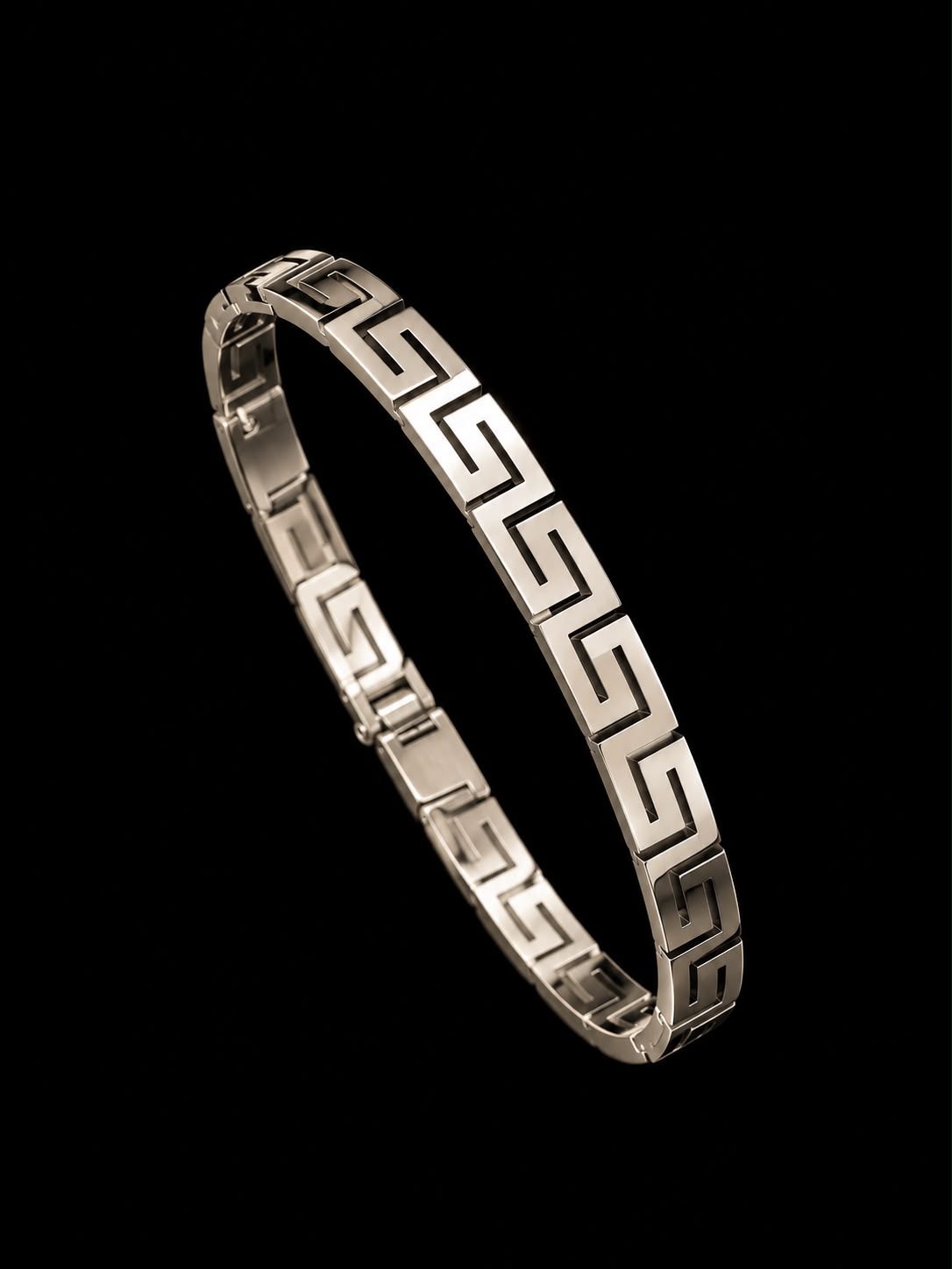 Silver Link Hand Cuff