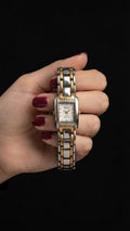 Silver & Gold Watch